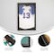 Flash Furniture Banks 24x36 Jersey Display Case with Solid Pine Wood Frame, UV Treated Acrylic Window, Velvet Backing Board, and Anti-Theft Lock in Black HMHD-23M099YBN-BLK-2436-GG - alternate 4